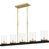 Linear/Island 4 Light + by Quoizel ( 10 | GRL539MBK Greeley ) 