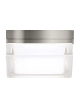 Flush Mounts Glass Down by Visual Comfort Modern ( 182 | 700BXSS-LED3 Boxie ) 