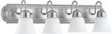 Bathroom Fixtures Four Lights by Quorum ( 19 | 5094-4-65 5094 Vanities ) 