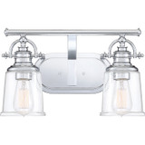 Bathroom Fixtures Two Lights by Quoizel ( 10 | GRT8602C Grant ) 