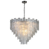 Large Chandeliers Glass Shade by Terracotta Designs ( 374 | H21122L-16PN Flavia ) 