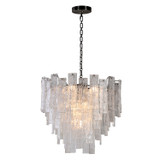 Mid. Chandeliers Glass Down by Terracotta Designs ( 374 | H21122S-8PN Flavia ) 