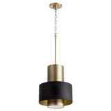 Pendants Metal Shade by Quorum ( 19 | 8011-6980 Cylinder Drum Pendants ) 