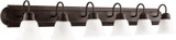 Bathroom Fixtures Five+Lights by Quorum ( 19 | 5094-6-144 5094 Vanities ) 