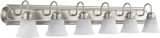 Bathroom Fixtures Five+Lights by Quorum ( 19 | 5094-6-165 5094 Vanities ) 
