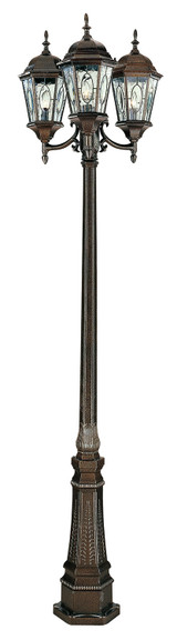 Exterior Post/Pier Head by Trans Globe Imports ( 110 | 4719 BRZ Villa Nueva ) 