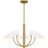 Mid. Chandeliers Metal Shade by Quoizel ( 10 | PNY5028BRG Penley ) 