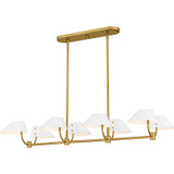 Linear/Island 4 Light + by Quoizel ( 10 | PNY842BRG Penley ) 