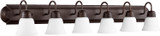 Bathroom Fixtures Five+Lights by Quorum ( 19 | 5094-6-86 5094 Vanities ) 