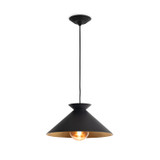 Pendants Metal Shade by Regina Andrew ( 400 | 16-1430BLK Viggo ) 