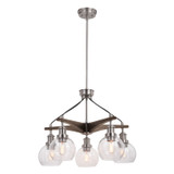 Mid. Chandeliers Glass Down by Vaxcel ( 63 | H0256 Avondale ) 