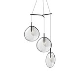 Mini Pendants 3 Light Cluster by Sonneman ( 69 | 2995.25C-LRG Cantina ) 