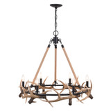 Mid. Chandeliers Candle by Vaxcel ( 63 | H0261 Breckenridge ) 