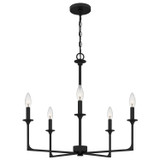 Mid. Chandeliers Candle by Quoizel ( 10 | PRC5026MBK Prescott ) 