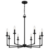 Large Chandeliers Candle by Quoizel ( 10 | PRC5032MBK Prescott ) 