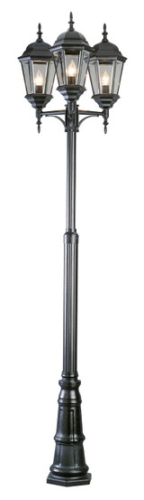 Exterior Post/Pier Head by Trans Globe Imports ( 110 | 4995 BK Classical ) 