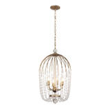 Mini Chandeliers Candle by Varaluz ( 137 | 343F06HG Voliere ) 