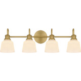 Bathroom Fixtures Four Lights by Quoizel ( 10 | HIN8630AB Hinton ) 
