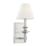 Sconces Single Candle by Savoy House ( 51 | 9-0700-1-SN Washburn ) 