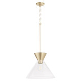 Pendants Glass Down by Quorum ( 19 | 8119-280 Beldar ) 