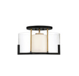 Semi-Flush Mts. Drum Shade by Savoy House ( 51 | 6-1981-1-143 Eaton ) 