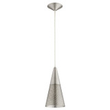 Mini Pendants Cable by Quorum ( 19 | 1316-65 Mesh Cone Pendants ) 