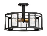 Semi-Flush Mts. Cage by Nuvo Lighting ( 72 | 60-6413 Payne ) 