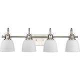 Bathroom Fixtures Four Lights by Progress Lighting ( 54 | P300429-009 Preston ) 