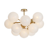 Mid. Chandeliers Glass Down by Regina Andrew ( 400 | 16-1475NB-SRL Shine ) 