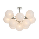 Semi-Flush Mts. Glass Down by Regina Andrew ( 400 | 16-1475PN-SRL Shine ) 