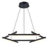 Linear/Island Ring/Halo by Trans Globe Imports ( 110 | MDN-1565 BK Celestia ) 