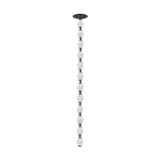 Pendants Glass Down by Visual Comfort Modern ( 182 | 700CLR36BZ-LED927S Collier ) 