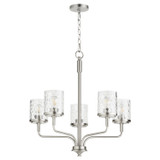 Mid. Chandeliers Glass Up by Quorum ( 19 | 617-5-65 Starky ) 