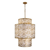 Large Chandeliers Drum Shade by Varaluz ( 137 | 348F16HG Kato ) 
