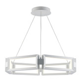 Mid. Chandeliers Ring/Halo by Trans Globe Imports ( 110 | MDN-1589 WH Mythos ) 