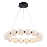 Mid. Chandeliers Multi-Port/Cascade by Trans Globe Imports ( 110 | MDN-1591 BK Orb II ) 