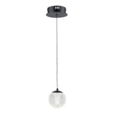 Mini Pendants Glass Down by Trans Globe Imports ( 110 | MDN-1632 BK Sunburst ) 