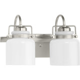 Bathroom Fixtures Two Lights by Progress Lighting ( 54 | P300439-009 Fessler ) 