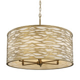 Mid. Chandeliers Drum Shade by Varaluz ( 137 | 348P06HG Kato ) 