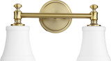 Bathroom Fixtures Two Lights by Quorum ( 19 | 5122-2-80 Rossington ) 