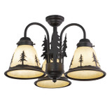 Fans Light Kits by Vaxcel ( 63 | LK55516BBZ-C Yosemite ) 