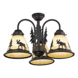 Fans Light Kits by Vaxcel ( 63 | LK55616BBZ-C Yellowstone ) 