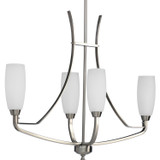 Mid. Chandeliers Glass Up by Progress Lighting ( 54 | P4435-09 Wisten ) 