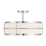 Semi-Flush Mts. Drum Shade by Savoy House ( 51 | 6-4193-4-11 Chauncey ) 
