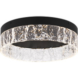 Flush Mounts Glass Down by Quoizel ( 10 | QFL6763MBK Quoizel Flush Mount ) 