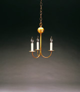 Mini Chandeliers Candle by Northeast Lantern ( 196 | 903-AB-LT3 Chandelier ) 