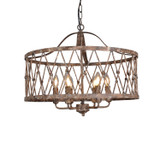 Mid. Chandeliers Candle by Terracotta Designs ( 374 | H6222-6 Aida ) 