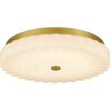 Flush Mounts Bowl Style by Quoizel ( 10 | QFL6787BRG Quoizel Flush Mount ) 