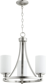 Mini Chandeliers Glass Shade by Quorum ( 19 | 6207-3-65 Lancaster ) 