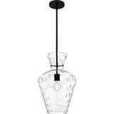 Pendants Glass Down by Quoizel ( 10 | QMP6806MBK Quoizel Portable Lamps - Multipack ) 
